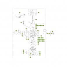 Beta RR300 RC 17 Vergaser