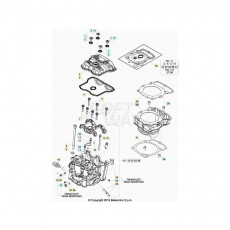 Beta RR350 20 Zylinder/Zylinderkopf/Ventiltrieb 1