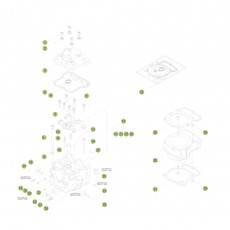 Beta RR390 15 Zylinder/Zylinderkopf/Ventiltrieb 1