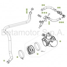 Beta RR390 Racing 18 Kraftstoffeinspritzung