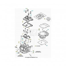 Beta RR430 20 Zylinder/Zylinderkopf/Ventiltrieb 1