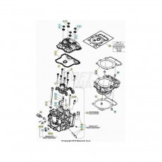 Beta RR430 26 Zylinder/Zylinderkopf/Ventiltrieb 1