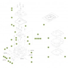 Beta RR450 Racing 14 Zylinder/Zylinderkopf/Ventiltrieb 1