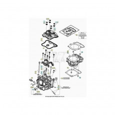 Beta RR480 21 Zylinder/Zylinderkopf/Ventiltrieb 1