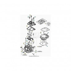 Beta RR480RC 21 4T Zylinder/Zylinderkopf/Ventiltrieb 1