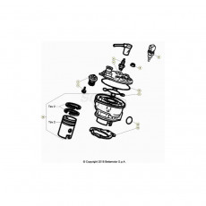 Beta RR50 20 Zylinder/Zylinderkopf/Ventiltrieb