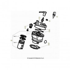 Beta RR50 Street 21 Zylinder/Zylinderkopf/Ventiltrieb