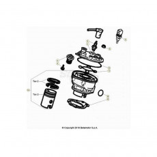 Beta RR50 Motard 24 Zylinder/Zylinderkopf/Ventiltrieb