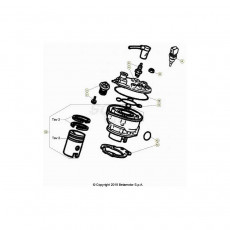 Beta RR50 Street Sport 20 Zylinder/Zylinderkopf/Ventiltrieb