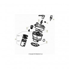 Beta RR50 Street Track 23 Zylinder/Zylinderkopf/Ventiltrieb