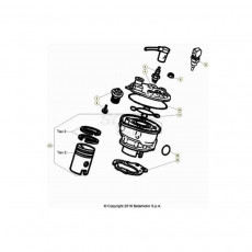 Beta RR50RC 21 Zylinder/Zylinderkopf/Ventiltrieb