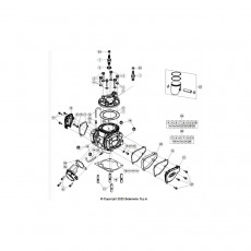 Beta RX350 26 Zylinder/Zylinderkopf/Ventiltrieb