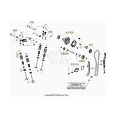 Beta EVO300 4T 22 Zylinder/Zylinderkopf/Ventiltrieb 2