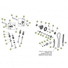 Beta EVO300 Factory 4T 16 Zylinder/Zylinderkopf/Ventiltrieb 2