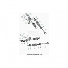 Beta RR125 LC 20 Zylinder/Zylinderkopf/Ventiltrieb 2