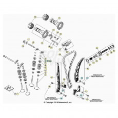Beta RR350 24 Zylinder/Zylinderkopf/Ventiltrieb 2