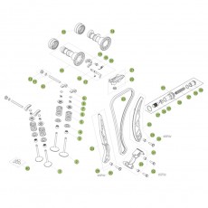 Beta RR350 Racing 13 Zylinder/Zylinderkopf/Ventiltrieb 2