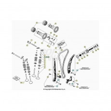 Beta RR390RC 20 4T Zylinder/Zylinderkopf/Ventiltrieb 2
