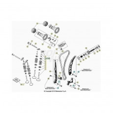 Beta RR390 Racing 23 Zylinder/Zylinderkopf/Ventiltrieb 2