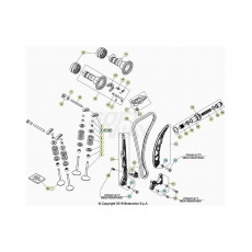 Beta RR430RC 21 4T Zylinder/Zylinderkopf/Ventiltrieb 2