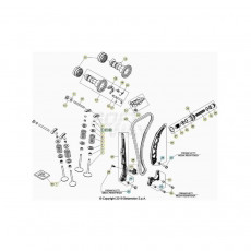 Beta RR430RC 20 4T Zylinder/Zylinderkopf/Ventiltrieb 2