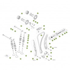 Beta RR450 Cross Country 12 Zylinder/Zylinderkopf/Ventiltrieb 2