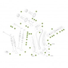 Beta RR480 15 Zylinder/Zylinderkopf/Ventiltrieb 2