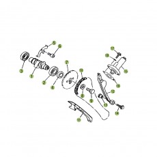 Beta RE125 16 Zylinder/Zylinderkopf/Ventilrieb 3