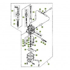 Beta RR125 09 Vergaser 3