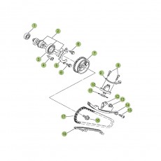 Beta RR125 LC 13 Zylinder/Zylinderkopf/Ventiltrieb 3