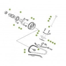 Beta RR125 LC 14-15 Zylinder/Zylinderkopf/Ventiltrieb 3