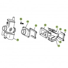 Beta  EVO125 Factory 14 Vergaser 1
