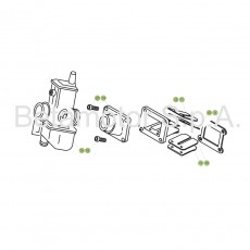 Beta  EVO125 Factory 17 Vergaser 1