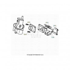 Beta  EVO125 Factory 21 Vergaser 1