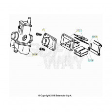 Beta EVO200 Factory 23 Vergaser 1