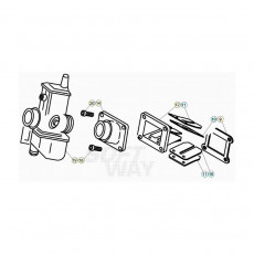 Beta EVO250 20 Vergaser 1