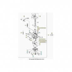 Beta RR125 23 Vergaser