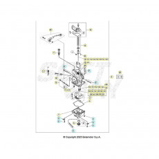 Beta RR125 26 Vergaser