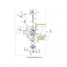 Beta RR125RC 26 Vergaser