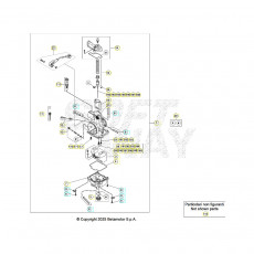 Beta RR250 26 Vergaser