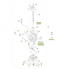 Beta RR250 2T 13 Vergaser