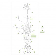 Beta RR250 2T Racing 16 Vergaser