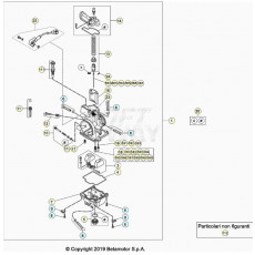 Beta RR250RC 20 Vergaser