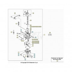 Beta RR300 23 Vergaser