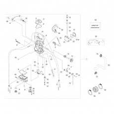 Beta RR350 14 Vergaser