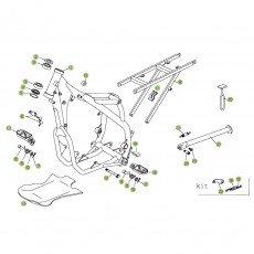 Beta RR450 Racing 09 Rahmen Zubehör
