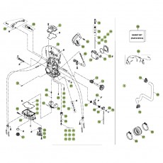 Beta RR498 Racing 14 Vergaser