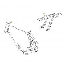 Beta RR50 Standard 10/11 Rahmen/Ausleger
