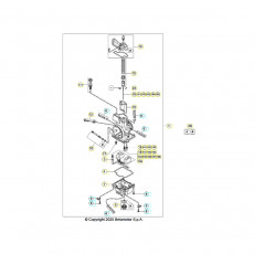 Beta RX250 27 Vergaser