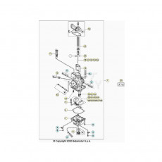 Beta RX300 24 Vergaser